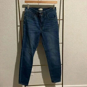 MADEWELL MID RISE SKINNY JEANS